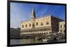 San Marco waterfront bathed in afternoon sun, Campanile and Doge's Palace, Venice, UNESCO World Her-Eleanor Scriven-Framed Photographic Print