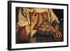 San Marino in Act of Blessing City Which He's Holding in His Hand-Giovanni Francesco Barbieri-Framed Giclee Print