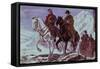 San Martin Leading His Army-null-Framed Stretched Canvas