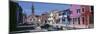 San Martino Church and Canal, Burano, Venice, Veneto, Italy-Doug Pearson-Mounted Photographic Print