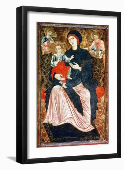 San Martino: Madonna-Master of San Martino-Framed Giclee Print