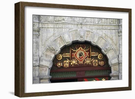 San Maurizio Between Two Lions-null-Framed Giclee Print
