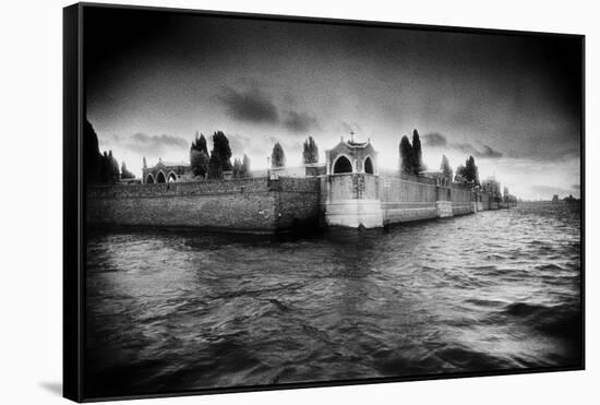 San Michele Cemetery, Island of the Deadae-Simon Marsden-Framed Stretched Canvas