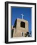 San Miguel Chapel Detail, Mission Church Built by Thalcala Indians, Rebuilt 1710, Santa Fe-Nedra Westwater-Framed Photographic Print
