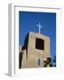 San Miguel Chapel Detail, Mission Church Built by Thalcala Indians, Rebuilt 1710, Santa Fe-Nedra Westwater-Framed Photographic Print