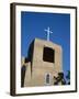 San Miguel Chapel Detail, Mission Church Built by Thalcala Indians, Rebuilt 1710, Santa Fe-Nedra Westwater-Framed Photographic Print