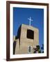 San Miguel Chapel Detail, Mission Church Built by Thalcala Indians, Rebuilt 1710, Santa Fe-Nedra Westwater-Framed Photographic Print