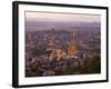 San Miguel de Allende and La Parroquia Church, Guanajuato State, Mexico-Peter Adams-Framed Photographic Print