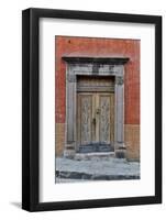 San Miguel De Allende, Mexico. Colorful buildings and doorways-Darrell Gulin-Framed Photographic Print