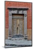 San Miguel De Allende, Mexico. Colorful buildings and doorways-Darrell Gulin-Mounted Photographic Print