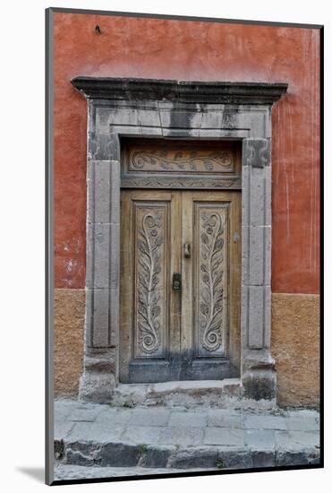 San Miguel De Allende, Mexico. Colorful buildings and doorways-Darrell Gulin-Mounted Photographic Print