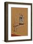 San Miguel De Allende, Mexico. Lantern and shadow on colorful buildings-Darrell Gulin-Framed Photographic Print