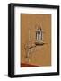 San Miguel De Allende, Mexico. Lantern and shadow on colorful buildings-Darrell Gulin-Framed Photographic Print