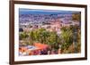 San Miguel de Allende, Mexico, Miramar Overlook, Parroquia Archangel Church-William Perry-Framed Premium Photographic Print