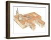 San Millan De La Cogolla Monastery, La Rioja, Spain-Fernando Aznar Cenamor-Framed Giclee Print