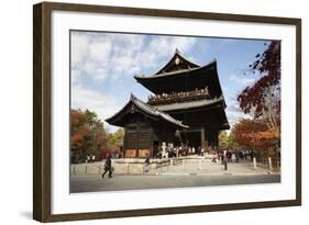 San-Mon Gate, Buddhist Temple of Nanzen-Ji, Northern Higashiyama, Kyoto, Japan-Stuart Black-Framed Photographic Print