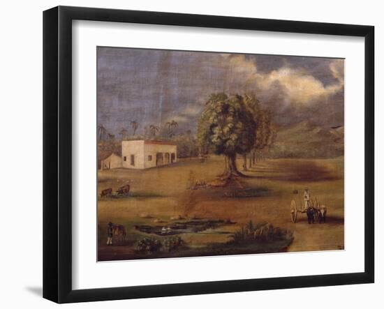 San Pedro Alejandrino's Hacienda in Santa Marta-null-Framed Giclee Print