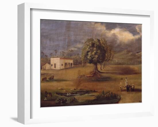 San Pedro Alejandrino's Hacienda in Santa Marta-null-Framed Giclee Print