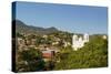 San Pedro Cathedral, Built 1874 on Parque Morazan in This Important Northern Commercial City-Rob Francis-Stretched Canvas