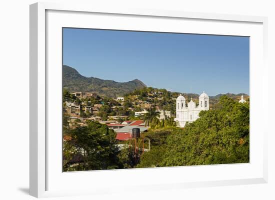 San Pedro Cathedral, Built 1874 on Parque Morazan in This Important Northern Commercial City-Rob Francis-Framed Photographic Print