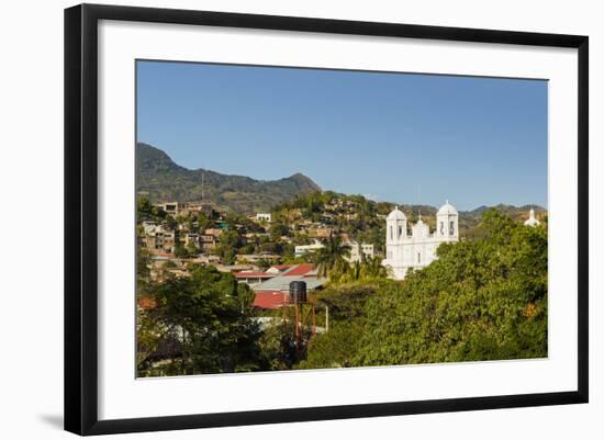 San Pedro Cathedral, Built 1874 on Parque Morazan in This Important Northern Commercial City-Rob Francis-Framed Photographic Print