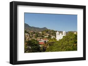 San Pedro Cathedral, Built 1874 on Parque Morazan in This Important Northern Commercial City-Rob Francis-Framed Premium Photographic Print