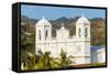 San Pedro Cathedral Built in 1874 on Parque Morazan in This Important Northern Commercial City-Rob Francis-Framed Stretched Canvas