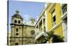 San Pedro Claver Church, Cuidad Vieja, Cartagena, Colombia-Jerry Ginsberg-Stretched Canvas