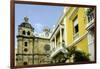 San Pedro Claver Church, Cuidad Vieja, Cartagena, Colombia-Jerry Ginsberg-Framed Photographic Print