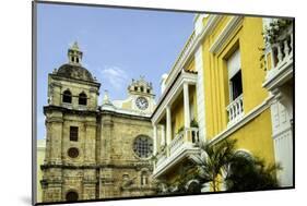San Pedro Claver Church, Cuidad Vieja, Cartagena, Colombia-Jerry Ginsberg-Mounted Photographic Print