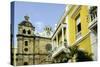 San Pedro Claver Church, Cuidad Vieja, Cartagena, Colombia-Jerry Ginsberg-Stretched Canvas