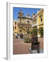 San Pedro Claver Church, Old Walled City District, Cartagena City, Bolivar State, Colombia-Richard Cummins-Framed Photographic Print