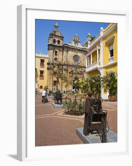 San Pedro Claver Church, Old Walled City District, Cartagena City, Bolivar State, Colombia-Richard Cummins-Framed Photographic Print