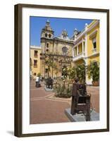 San Pedro Claver Church, Old Walled City District, Cartagena City, Bolivar State, Colombia-Richard Cummins-Framed Photographic Print