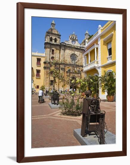 San Pedro Claver Church, Old Walled City District, Cartagena City, Bolivar State, Colombia-Richard Cummins-Framed Photographic Print