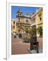 San Pedro Claver Church, Old Walled City District, Cartagena City, Bolivar State, Colombia-Richard Cummins-Framed Photographic Print