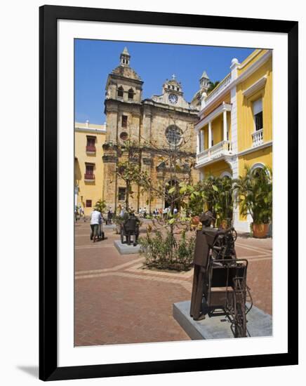 San Pedro Claver Church, Old Walled City District, Cartagena City, Bolivar State, Colombia-Richard Cummins-Framed Photographic Print