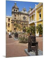 San Pedro Claver Church, Old Walled City District, Cartagena City, Bolivar State, Colombia-Richard Cummins-Mounted Photographic Print