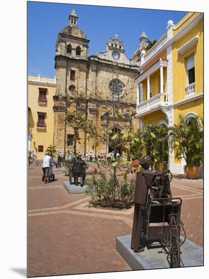San Pedro Claver Church, Old Walled City District, Cartagena City, Bolivar State, Colombia-Richard Cummins-Mounted Photographic Print