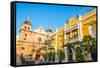 San Pedro Claver Plaza-jkraft5-Framed Stretched Canvas