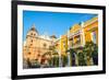 San Pedro Claver Plaza-jkraft5-Framed Photographic Print