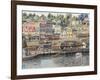 San Pedro Harbor-Stanton Manolakas-Framed Premium Giclee Print