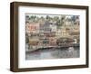 San Pedro Harbor-Stanton Manolakas-Framed Premium Giclee Print