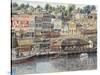 San Pedro Harbor-Stanton Manolakas-Stretched Canvas