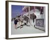 San Pedro Main Street, Ambergris Cay, Belize, Central America-Upperhall-Framed Photographic Print