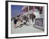 San Pedro Main Street, Ambergris Cay, Belize, Central America-Upperhall-Framed Photographic Print