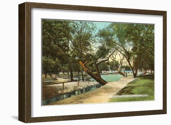 San Pedro Park, San Antonio, Texas-null-Framed Art Print