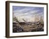 San Pedro Sunrise #2-Stanton Manolakas-Framed Giclee Print