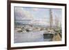 San Pedro Sunrise, Ca. 1913-Stanton Manolakas-Framed Premium Giclee Print