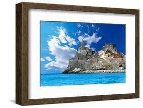 San Pietro Church of Portovenere - Italy-Alberto SevenOnSeven-Framed Photographic Print